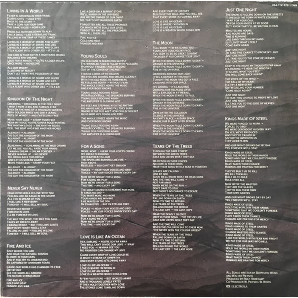 Axxis / Kingdom Of The Night (LP)