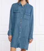 платье tencel Superdry - голубой(W8010727A)