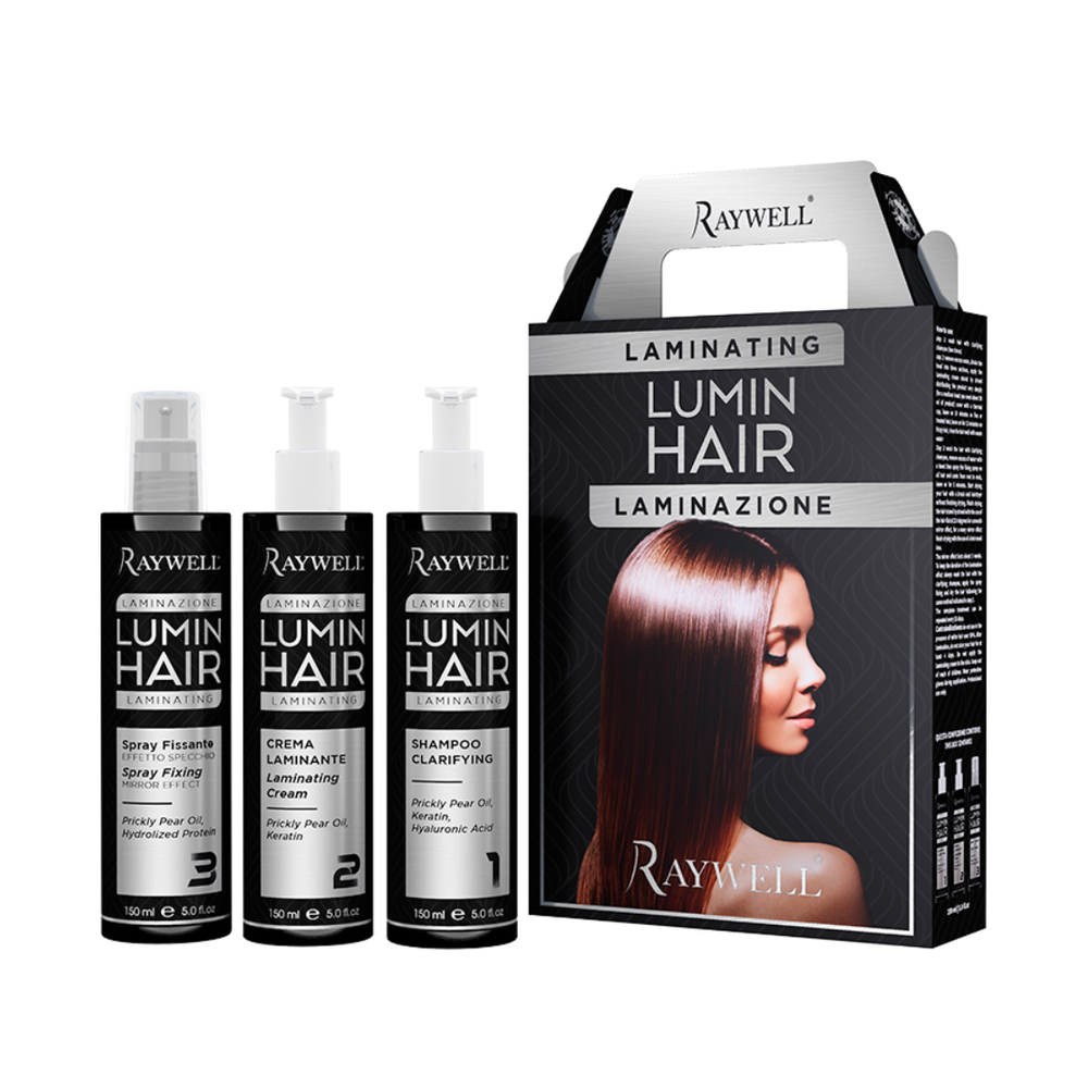 RAYWELL LUMIN HAIR KIT - Набор для ламинирования волос - 3*150 мл.