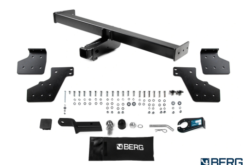 Фаркоп под квадрат Berg для Mitsubishi L200 (2024-), шар E, 3500/120 кг. F.4017.002