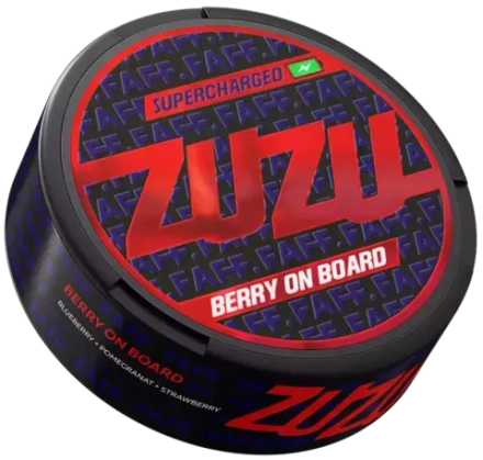 ZUZU BY FAFF BERRY ON BOARD (150 МГ) - ГРАНАТ, КЛУБНИКА, ЧЕРНИКА