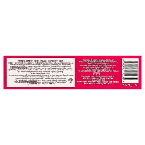 Here We Flo, XO! Rightous резиновый ребристый и точечный презерватив, без запаха, 12 шт.