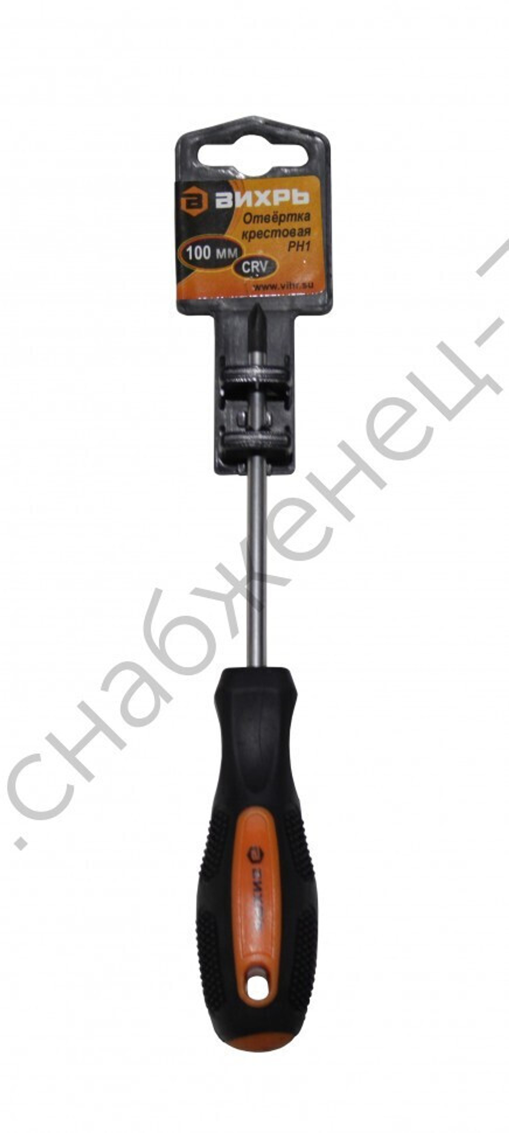 Отвёртка крестовая ВИХРЬ PH1 100мм