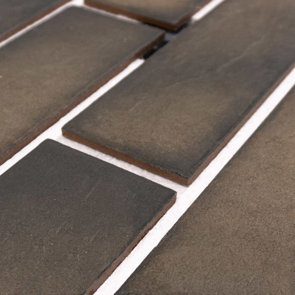 Клинкерная термопанель ППС Beryoza Ceramica Brick House Коричневый 1020х455 мм