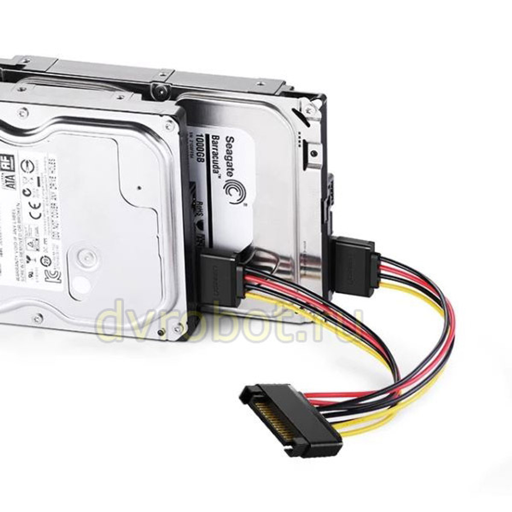 Кабель SATA POWER/2SATA