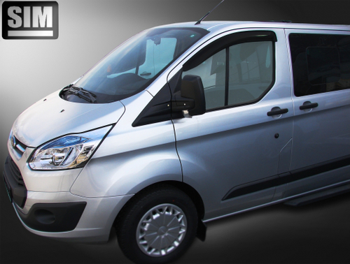 Дефлекторы боковых окон SIM для Ford Custom Tourneo&Transit (2013-) арт.SFOTCU1332