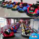 Электрическая бамперная машинка «Пульсар» с пультом управления для детей и взрослых