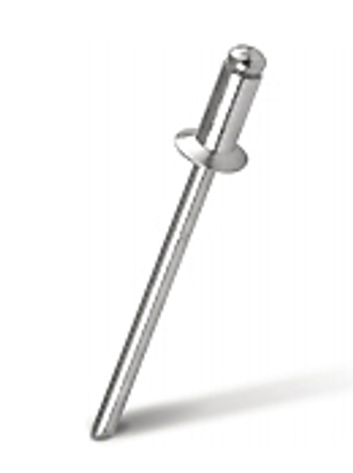 Заклепка вытяжная открытая MESSER алюминий/сталь AlMg 2,5% St Потайной бортик. 3,2X6,0 мм (упаковка 50 шт.)