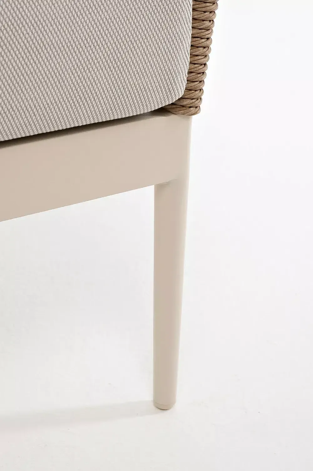 "Венеция" лаунж-зона из искусственного ротанга, цвет соломенный