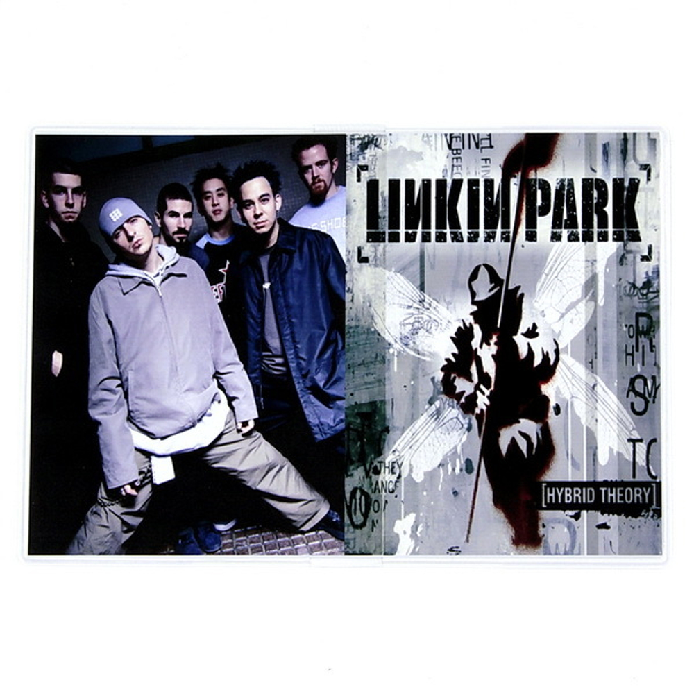 Обложка Linkin Park - Hybrid Theory + группа (089)