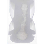 Мастурбатор из силиконового геля Genmu Pinky, оранжевый (Цвет: Оранжевый. Вкладка белая)