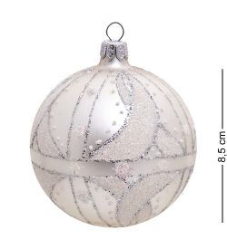 Элита НФШ-1280 Набор ел.украшений Шар 2шт «Кристалл» 85 мм