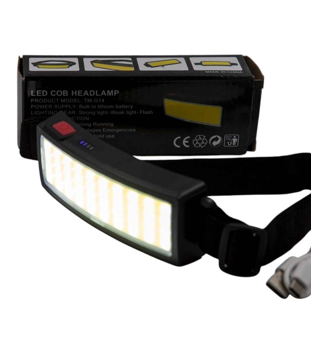 Налобный фонарь LED COB HEADLAMP TM-G14