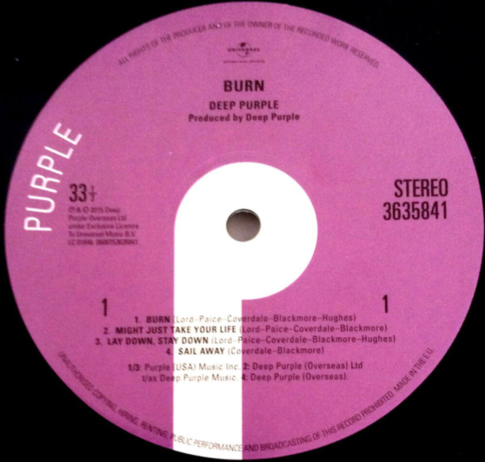 Deep Purple / Burn (LP)