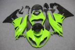 Комплект пластика для мотоцикла Kawasaki ZX-6R 09-12 Зелено-Черный