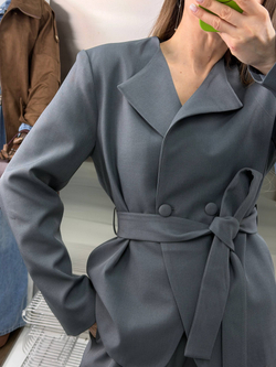 Костюм женский арт. 9221 цвет "серый"