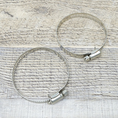 Хомут червячный 2шт 50-70мм нерж