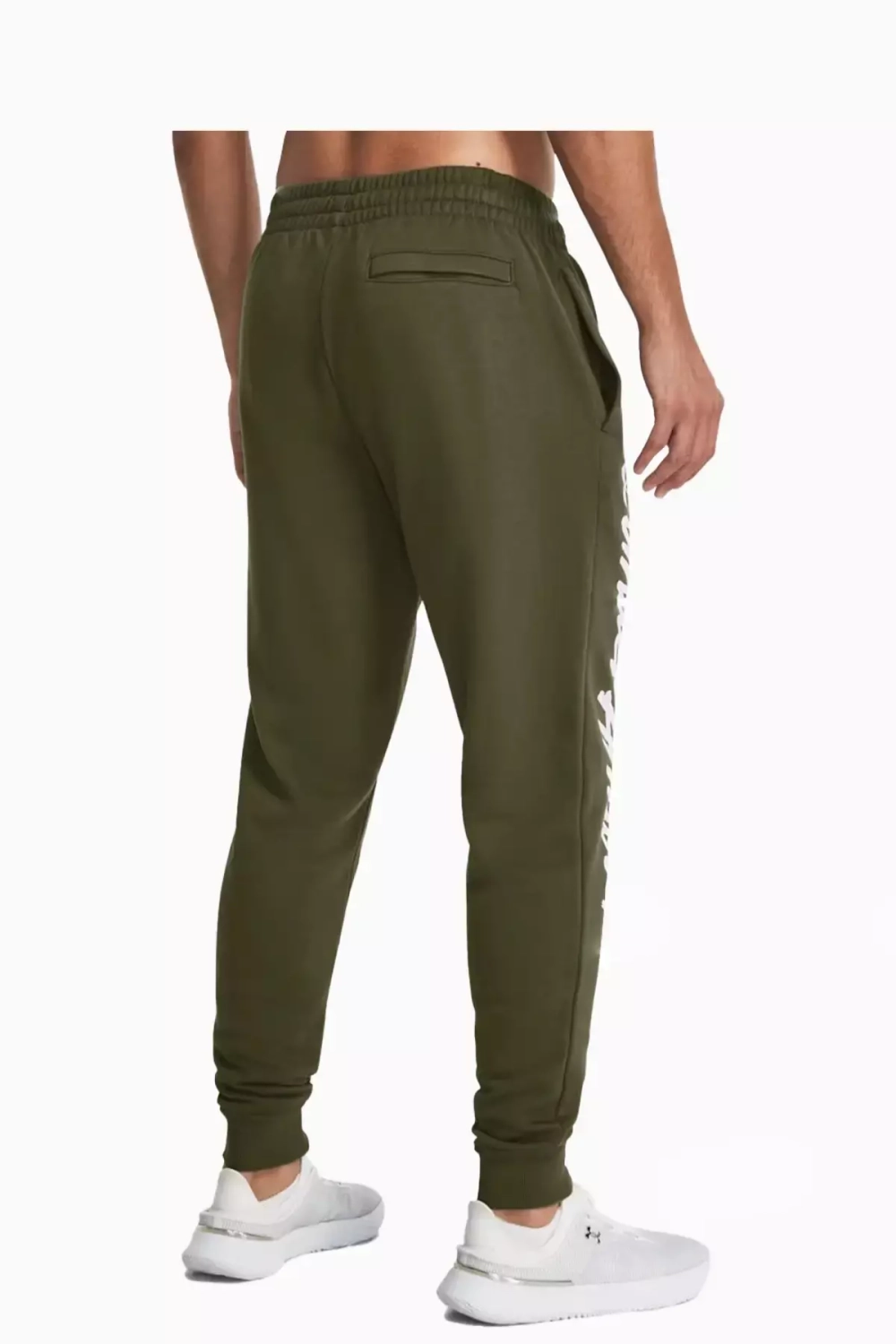 Штаны Under Armour Rival Fleece Graphic - зеленый