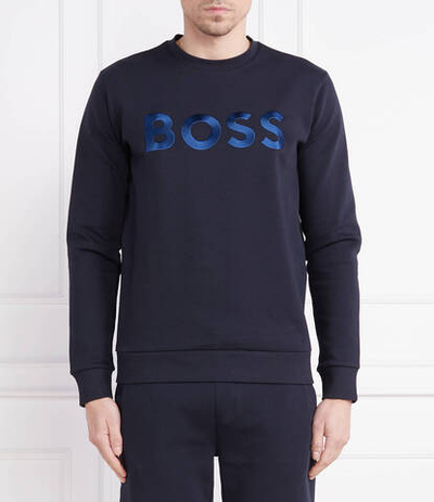 Худи salbo 1 BOSS GREEN - темно-синий(50482898)