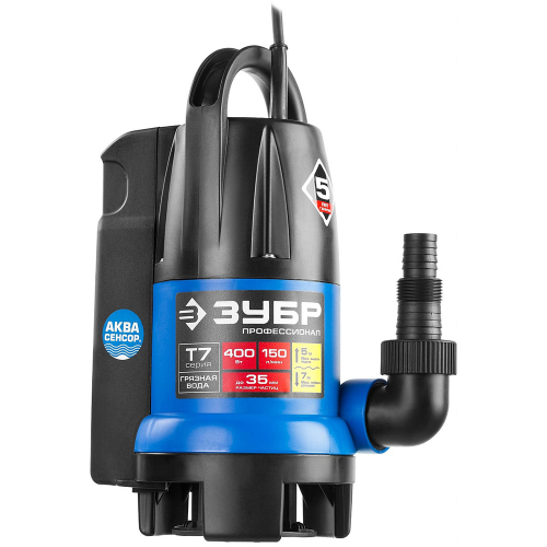 Насос дренажный Зубр Профессионал НПГ-Т7-400
