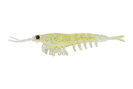 Приманка NIKKO Okiami Shrimp L 58мм #Yellow Glitter