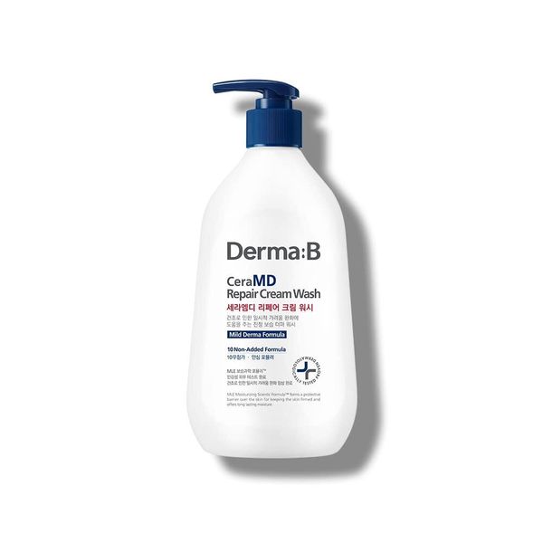 Derma:B CeraMD Repair Cream Wash 400ml - Крем для душа