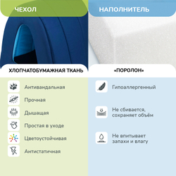 Дом ZOOEXPRESS тунель, темно-синий
