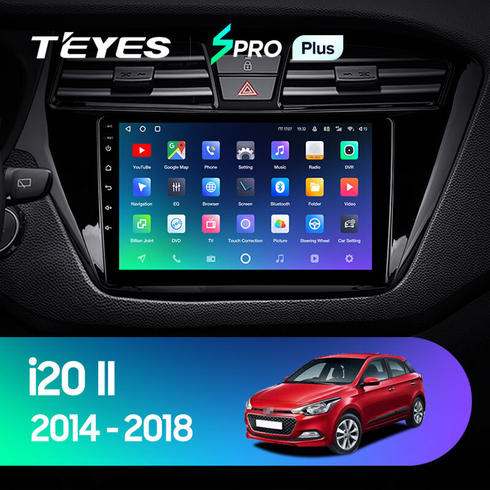 Teyes SPRO Plus 9" для Hyundai i20 2014-2018