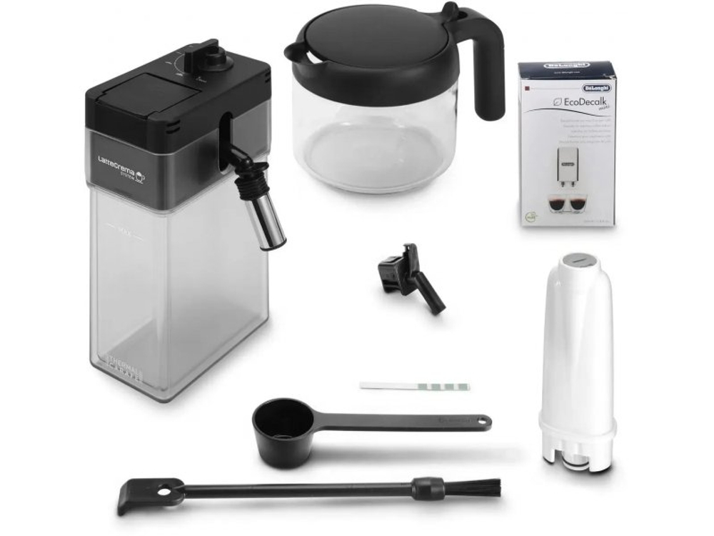 Кофемашина DeLonghi ECAM610.75.MB черный/серебристый