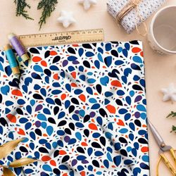 Ткань премиум шифон эффектный ритм