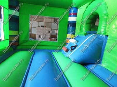 Детский надувной батут "Радужный"