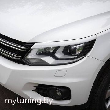 Реснички на фары для Volkswagen Tiguan (11-15)