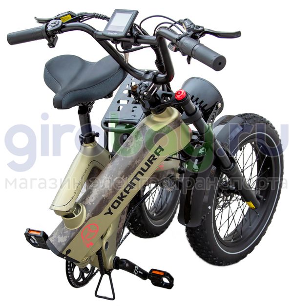 Электровелосипед Yokamura Apache (48V/20Ah) - Military Khaki