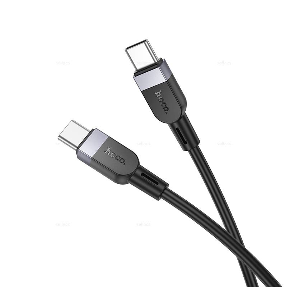 Кабель Type-C на Type-C 60W Hoco X109 3m (black) (Краснодар склад)