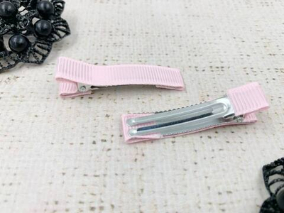 Заготовка для заколки, L 5 см, розовый