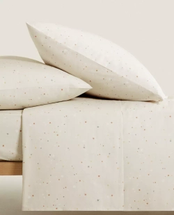 ZARA HOME ДЕТСКИЙ ПОДОДЕЯЛЬНИК "ЗВЕЗДЫ"