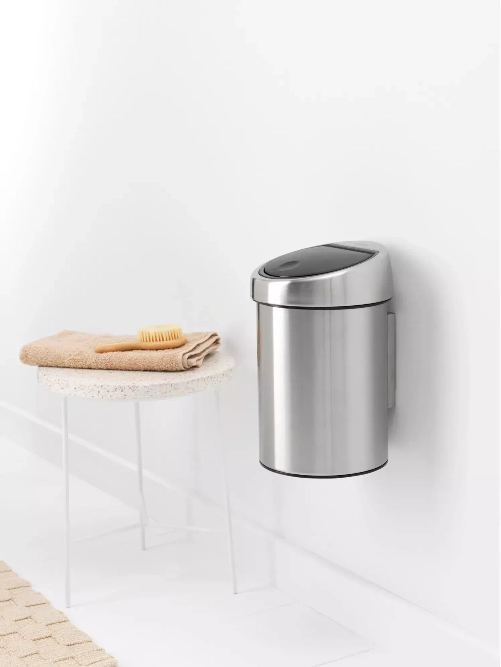 Brabantia - Контейнер для мусора Touch Bin 3л, матовая сталь / артикул   363986  / GTIN 8710755363986