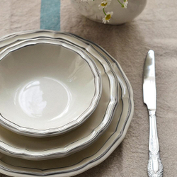 Пиала Gien Filet Taupe (17 см)