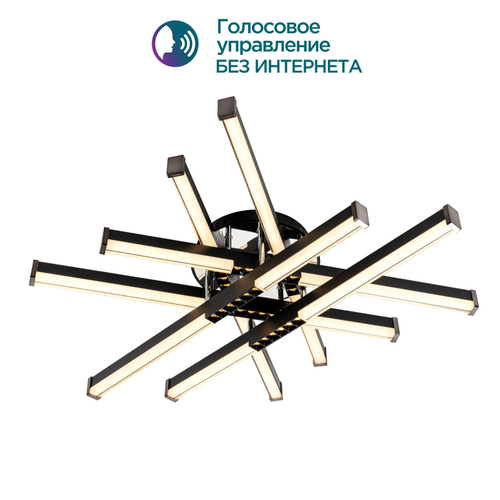 Потолочная светодиодная люстра Modelight MDL.9374.600CL BK