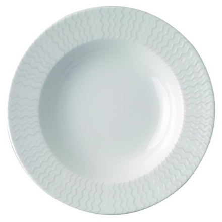 Тарелка круг. 23 см., глуб., фарфор, RAK Porcelain, Leon