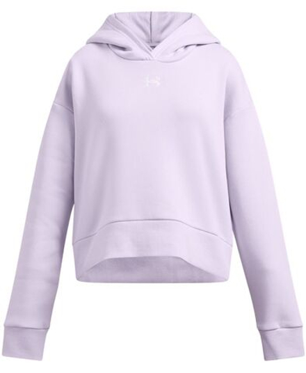 Детская теннисная куртка Under Armour Girls UA Rival Fleece Crop Hoodie