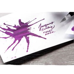 Чернила во флаконе Herbin Prestige 50 мл Violet boréal фиолетовые (13173JT) 3