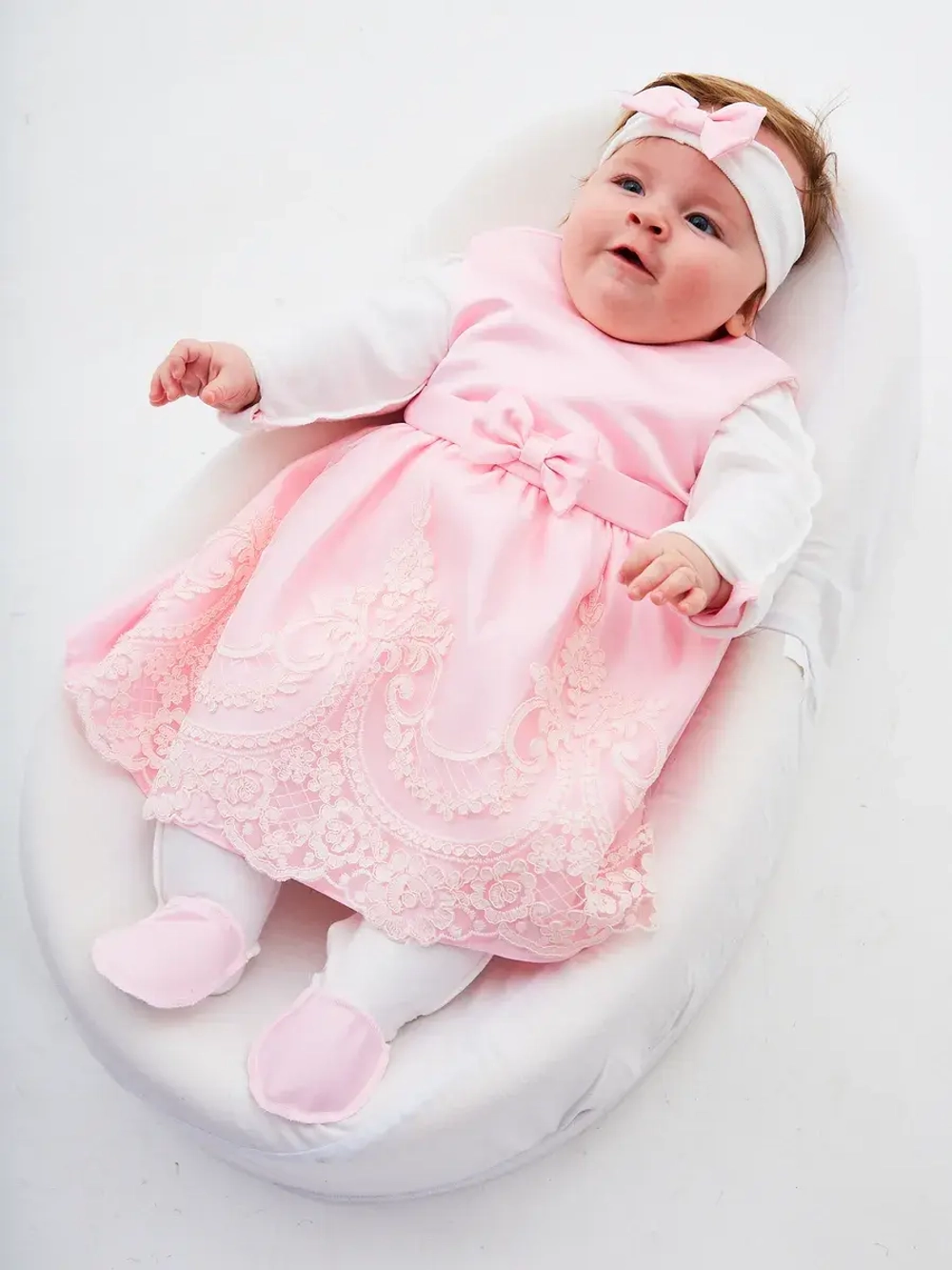 платье для новорожденной на выписку