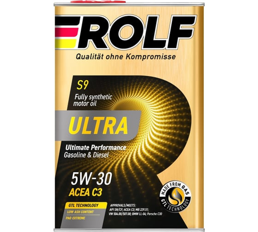 Rolf Ultra 5W-30 C3 SN/CF, 4 л