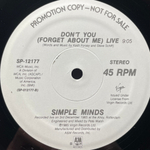 Виниловая пластинка Simple Minds ‎– All The Things She Said / Don't You 12", 45 RPM