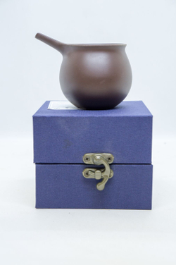 243078 Сливник ИСИН "Бекас" без ручки, 150 мл, глина, коричневый