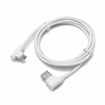 Кабель USB - Micro Lace L (белый) 1м