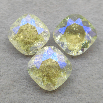 Cushion К9, Yellow Ice Shimmer