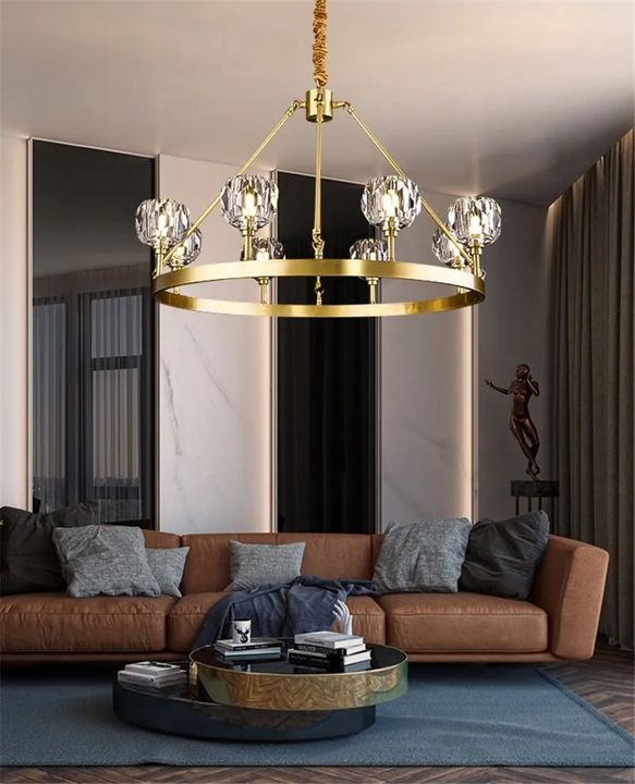 Подвесная люстра Romatti Kobo Denolia Circle 0115-8