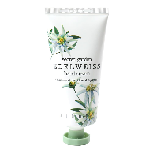 [Jigott] Secret Garden Edelweiss Hand Cream - Крем для рук с экстрактом эдельвейса, 100 мл